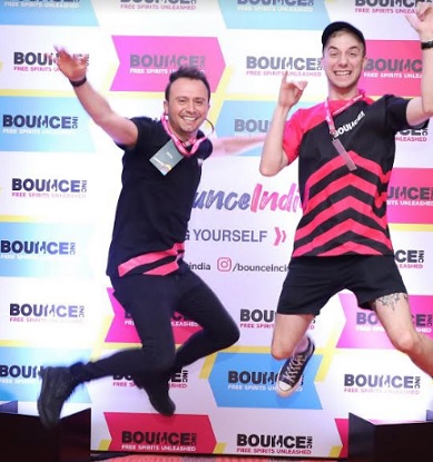 BOUNCEinc Australia Team members showcasing free movement at casting call event